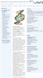 Mobile Screenshot of genetikkportalen.no